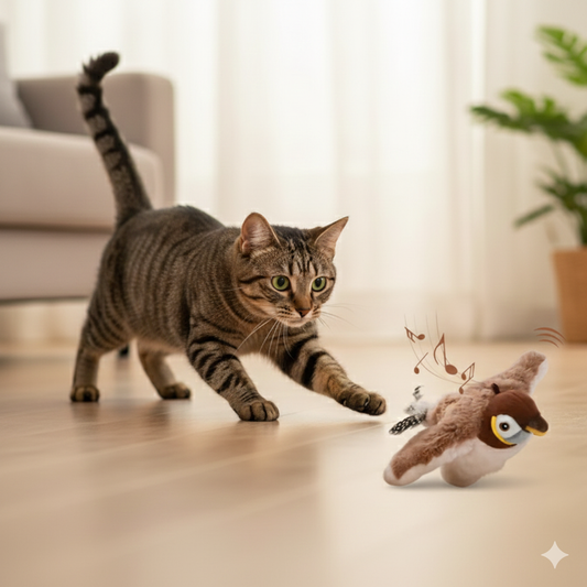 ChirpMate™ – Touch-Activated Chirping Bird Toy