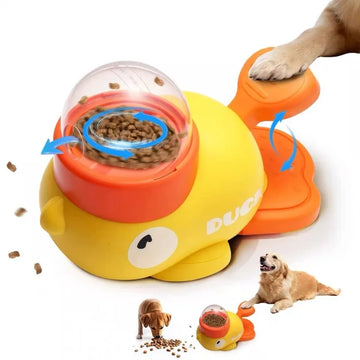 SnackyDuck – 2-in-1 Interactive Dog Toy & Treat Dispenser